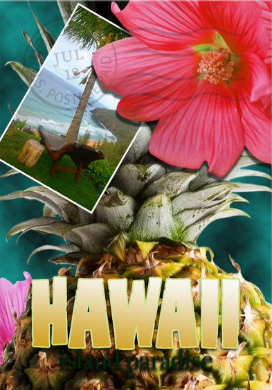 Hawaii postcard